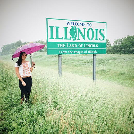 Illinois stateline