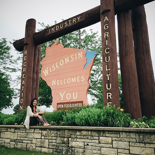 Wisconsin stateline