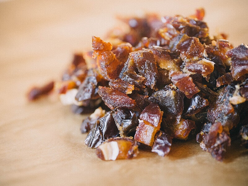 Chopped dates