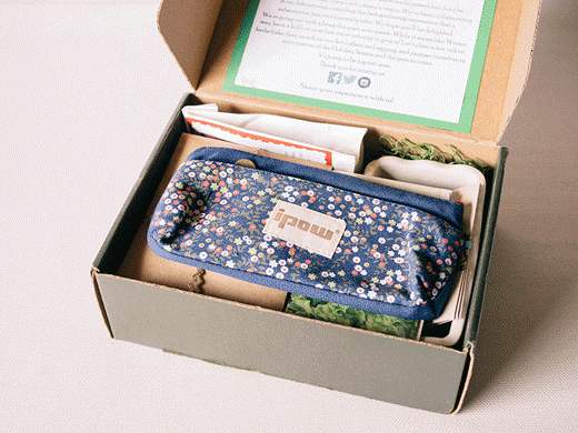 Unpacking a Jade Canopy subscription box