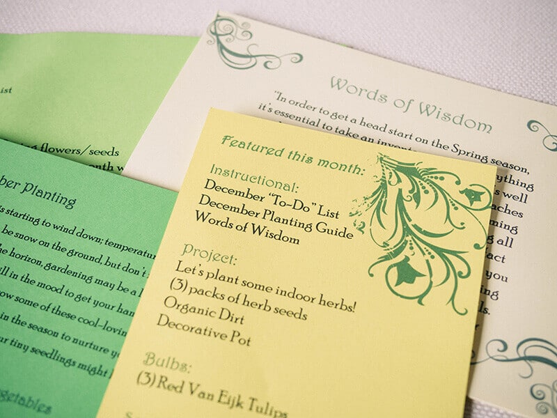 Gardening cheat sheets from a Master Gardener