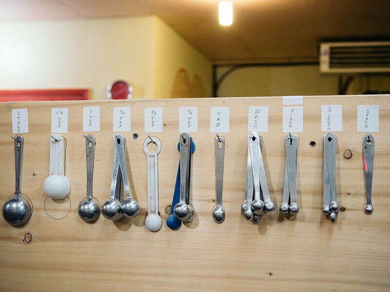 Old-school seed-packing spoons
