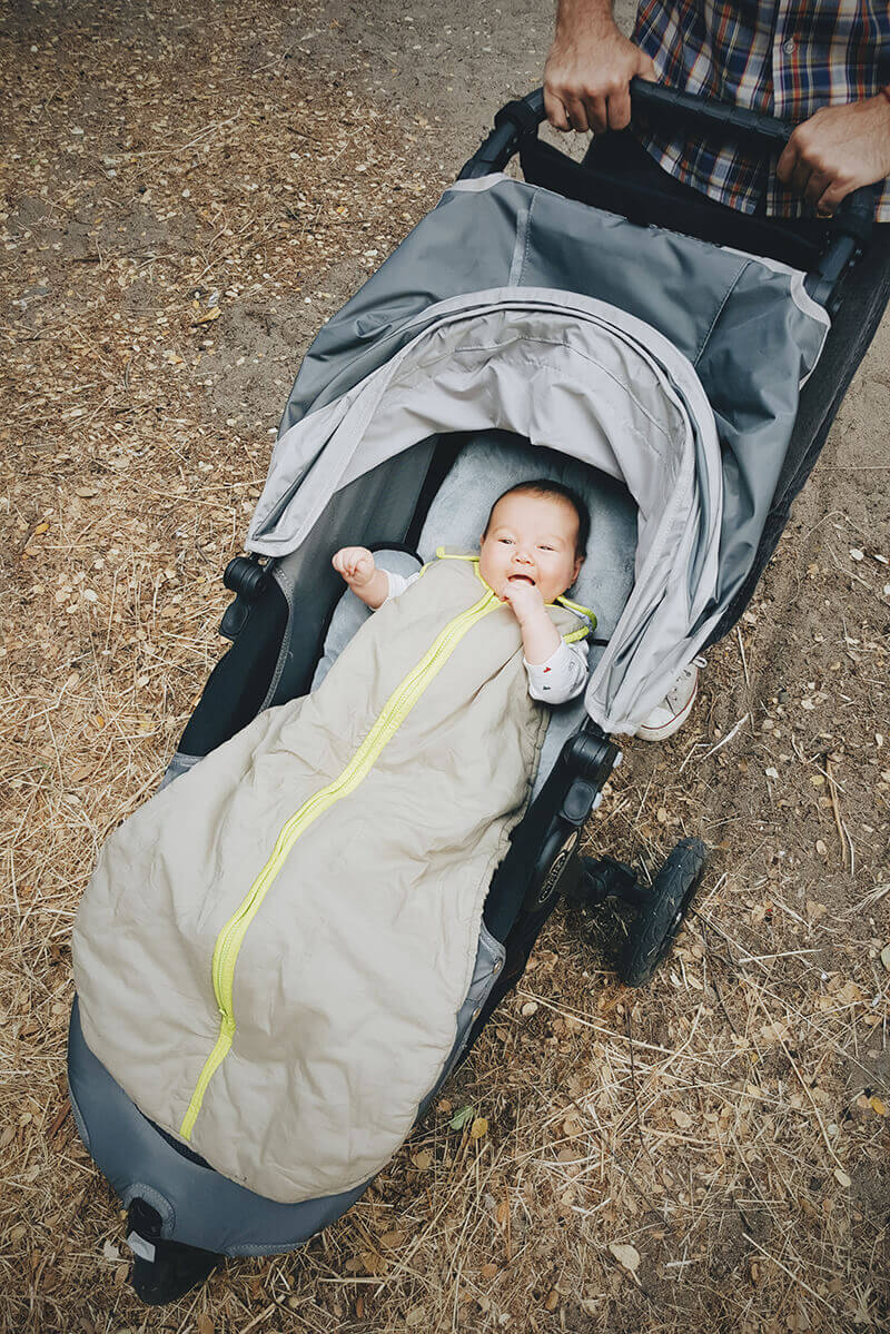 Dress your baby in layers at camp