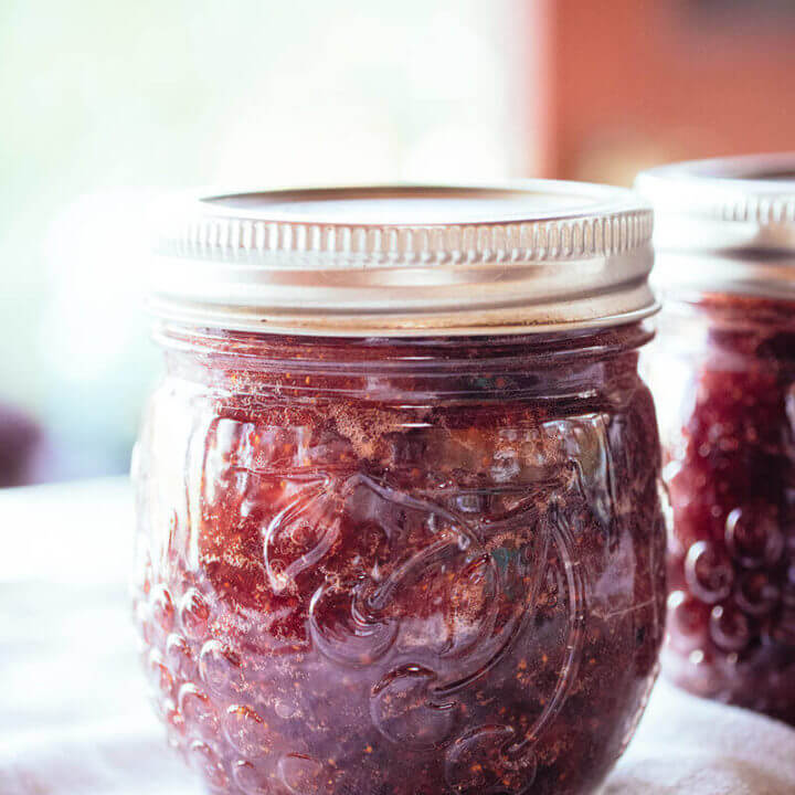 Balsamic strawberry jam on Freshly Preserved Ideas