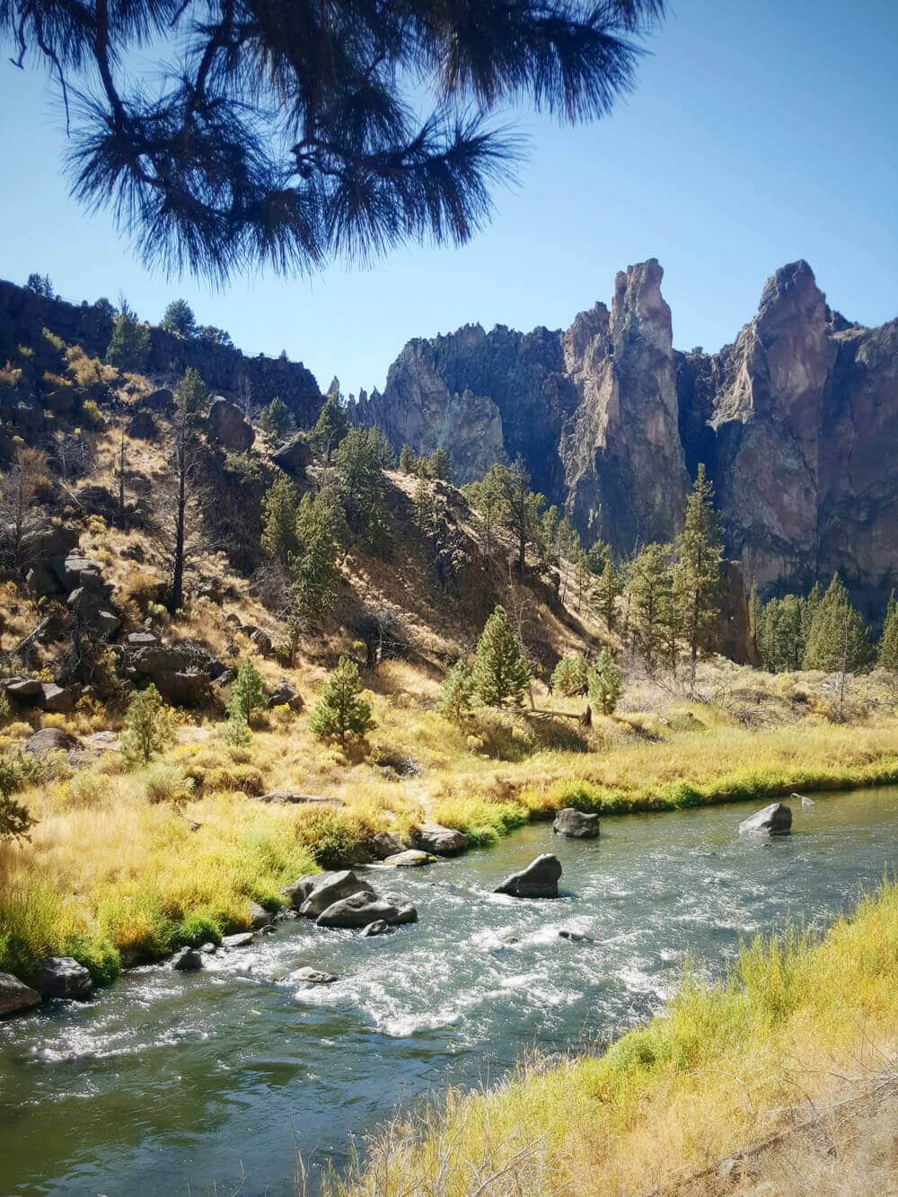 The Crooked River in Central Oregon
