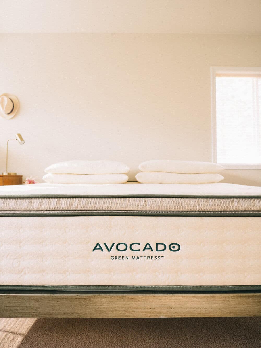 Avocado Green Mattress with optional pillowtop