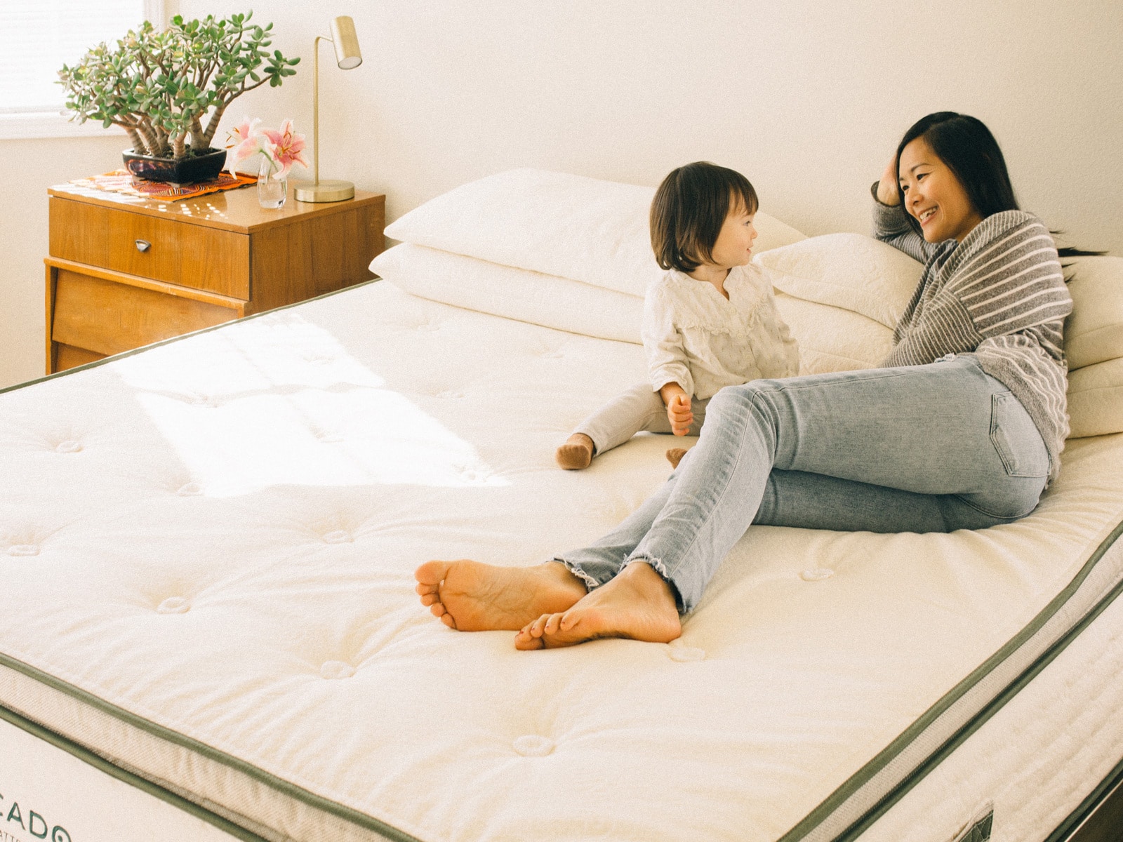 A kid-friendly organic mattress