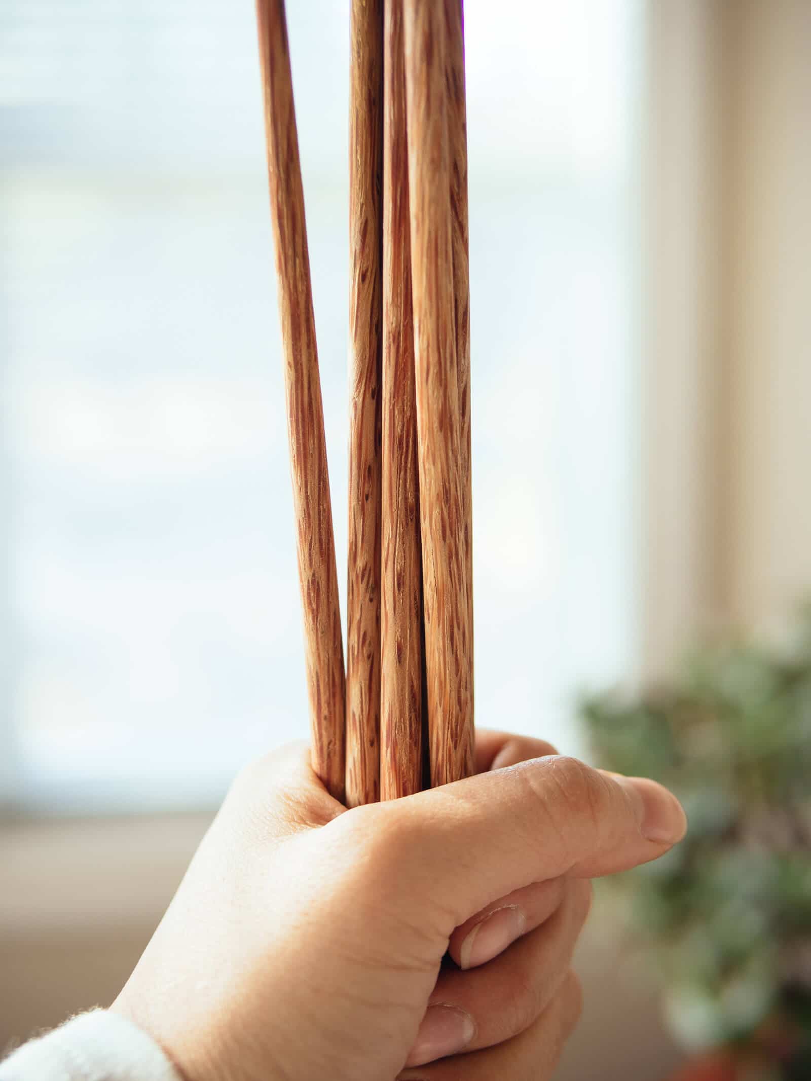 Chopsticks are great bubbling tools
