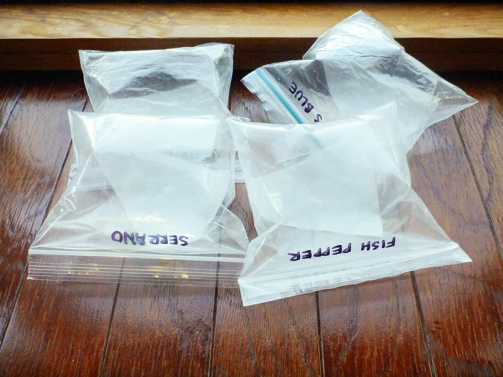 The baggie method for testing seed germination